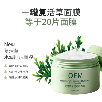 艾丽莎_复活草睡眠面膜OEM